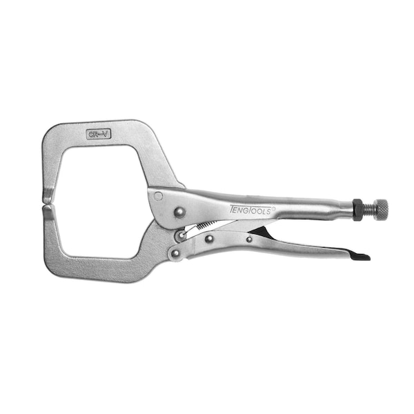 11" C Clamp Power Grip Pliers w/Non Pinch Release Lever
